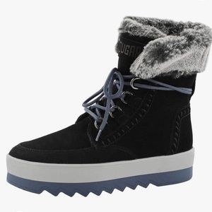 COUGAR Black Suede boots Size 8